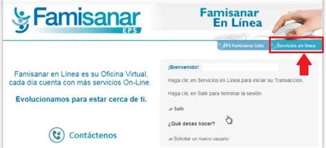 famisanar citas teléfono|Famisanar en Línea: Pedir Citas Médicas y Teléfonos